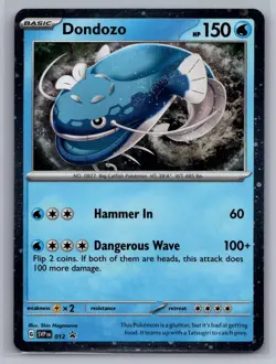 Dondozo (Cosmos Holofoil) 012 Holo Promo Scarlet & Violet Promo Pokemon NM - Image 1