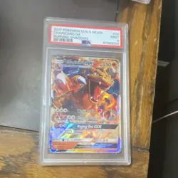 Pokemon Charizard GX #20 Burning Shadows Ultra Rare Holo PSA 9 English 2017 - Image 1