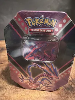 Pokemon Trading Card Game (TCG): Eternatus V Powers Tin - FACTORY SEALED - NEW 820650807794 - Image 1