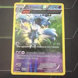 Pokemon Nidoqueen 69/160 XY Primal Clash Rare Reverse Holo Stage 2 Ω Barrage - Image 1