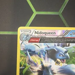 Pokemon Nidoqueen 69/160 XY Primal Clash Rare Reverse Holo Stage 2 Ω Barrage - Image 3