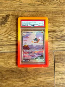 Charizard ex 199/165 Special Illustration Rare Pokemon S&V 151 Gem Mint PSA 10 - Image 1