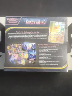 Pokemon Chaos Rising Pokemon Center ETB Elite Trainer Box Factory Sealed New - Image 2
