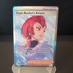 Pokemon SV10 Destined Rivals Team Rocket’s Ariana 237/182 SIR NM - Image 1