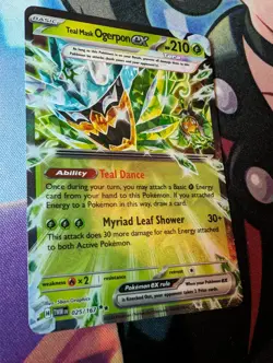 Pokemon Twilight Masquerade Teal Mask Ogerpon EX 025/167 - Image 3