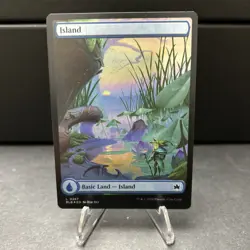 Magic the Gathering MTG BLB Island 267 Foil - Image 1