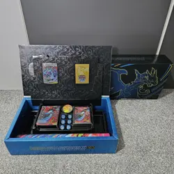 Pokemon Mega Charizard Ex Ultra Premium Collection Box Opened. Promos Included - Image 1