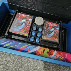 Pokemon Mega Charizard Ex Ultra Premium Collection Box Opened. Promos Included - Image 3