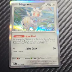 Pokemon Magearna 107/159 SV09 Journey Together Holo Rare Basic 90HP English - Image 1