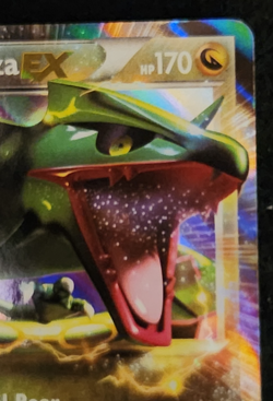 2012 Pokemon Dragons Exalted Rayquaza EX #85/124 Holo EX-NM - Image 3