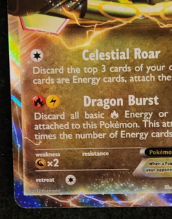 2012 Pokemon Dragons Exalted Rayquaza EX #85/124 Holo EX-NM - Image 5