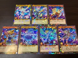 Yu-Gi-Oh Rush Duel x 7-Eleven collaboration Promo 7 types set Japanese RD/711B - Image 1