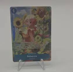 Bandai One Piece Rebecca OP15-053 SR Alternate Art Foil English Character Card - Image 1