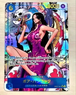 ONE PIECE Card Boa Hancock OP07-051 Comic Parallel Manga Alt Art From JAPAN - Image 2