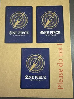 ONE PIECE CARD GAME-0P07-107-R-FRANKY- X 3- NM/MT - Image 3