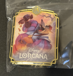 Disney Lorcana League Promo Pin Lorcana - Sheriff of Nottingham - Official - Image 1