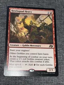 MTG Howlsquad Heavy Aetherdrift DFT 0134 Rare NM Non Foil - Image 1