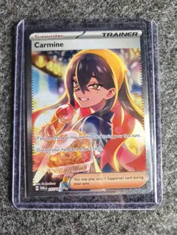 Carmine 217/167 Sir Twilight Masquerade TWM Pokemon Card - Image 1