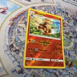 Arcanine 22/149 Reverse Holo SM Base Set Pokemon Card TCG - Image 2