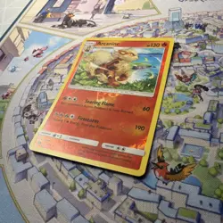 Arcanine 22/149 Reverse Holo SM Base Set Pokemon Card TCG - Image 3