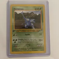 Heracross 41/105 Neo Destiny 1st Edition WOTC Pokemon Card NM - Image 1