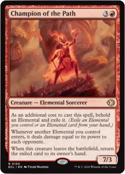 Champion of the Path [Lorwyn Eclipsed] Near Mint - Image 1