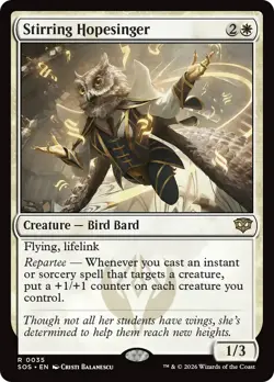 Stirring Hopesinger [Secrets of Strixhaven] Near Mint - Image 1