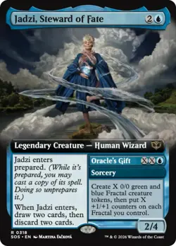 Jadzi, Steward of Fate (Extended Art) [Secrets of Strixhaven] Near Mint - Image 1