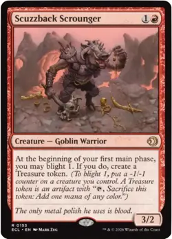 Scuzzback Scrounger [Lorwyn Eclipsed] Near Mint - Image 1