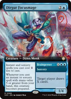 Dirgur Focusmage (Extended Art) [Secrets of Strixhaven Commander] Near Mint - Image 1