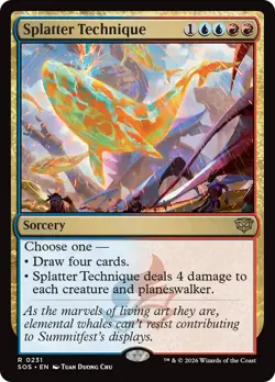 Splatter Technique [Secrets of Strixhaven] Near Mint - Image 1