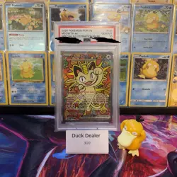 Pokemon Perfect Order Meowth ex 121 Special Illustration Rare PSA 10 - Image 1