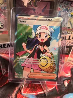 Pokemon Dawn Trainer Full Art Ultra Rare Holo 118/094 Phantasmal Flames NM/M - Image 1