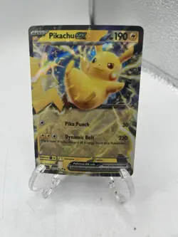 NM Pokemon Paldea Evolved Pikachu EX Double Rare 063 #063/193 - Image 1