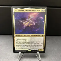 Syr Vondam, Sunstar Exemplar- Edge of Eternities Foil MTG-NM - Image 1