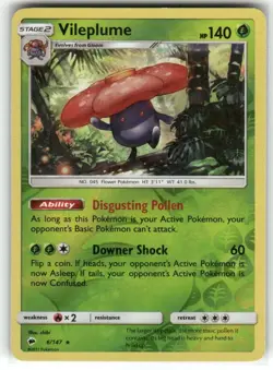Vileplume 006/147 Burning Shadows Reverse Holo Pokemon TCG - Image 1