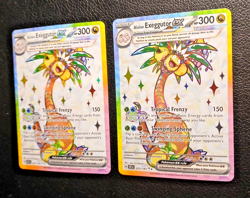 Pokemon TCG, (X2) Exeggutor ex 225/191 SV08: Surging Sparks Ultra Rare - Image 2