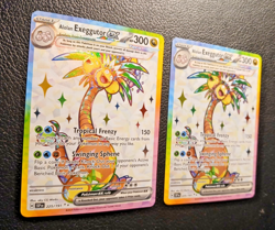 Pokemon TCG, (X2) Exeggutor ex 225/191 SV08: Surging Sparks Ultra Rare - Image 4