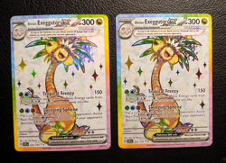 Pokemon TCG, (X2) Exeggutor ex 225/191 SV08: Surging Sparks Ultra Rare - Image 5