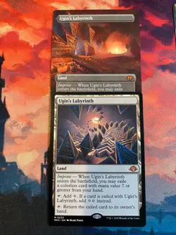MTG Modern Horizons 3 Ugins Labyrinth x 2, One Borderless - Image 1