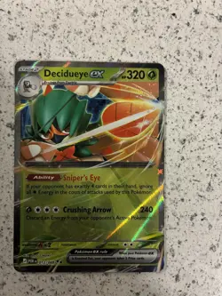 Decidueye EX 012/088 Ultra Rare Holo Perfect Order NM Pokemon TCG - Image 1