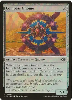 Compass Gnome 250 Common MTG Lord of the Rings Tales Middle Earth NM/MT - Image 1