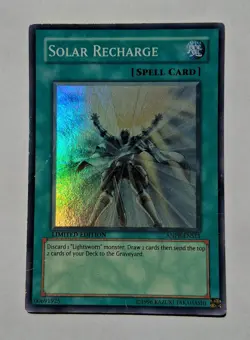 YuGiOh - Solar Recharge - ANPR-ENSE1 - Super Rare Holo - HP - Image 1