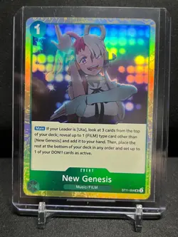 New Genesis ST11-004 SR One Piece TCG Starter Deck NM - English - Image 1
