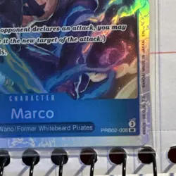 Namco Marco PRB02-008 Super Rare Foil Blocker 6000 Power ENG Vol. 2 - Image 4