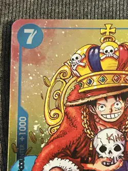 Monkey.D. Luffy One Piece Convention Exclusive Foil Promo P-043 NM - Image 2