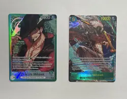 One Piece - Dracule Mihawk -OP14-020 , OP14-119 Alt Art, The Azure Sea's Seven - Image 1
