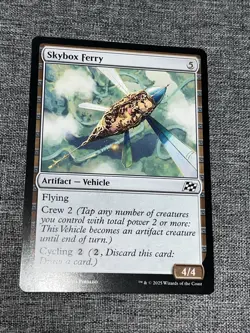 MTG, Aetherdrift, Skybox Ferry, Normal, No 0243, C Artifact - Vehicle - Image 1