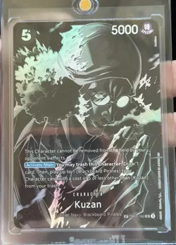 Bandai One Piece Card Game Kuzan OP10-082 SP Special Foil Character 5000 - Image 1