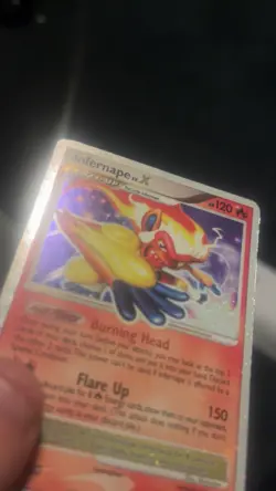 Nintendo Infernape Lv.X Holo Rare Pokemon Card Diamond & Pearl 121/130 120 HP - Image 5